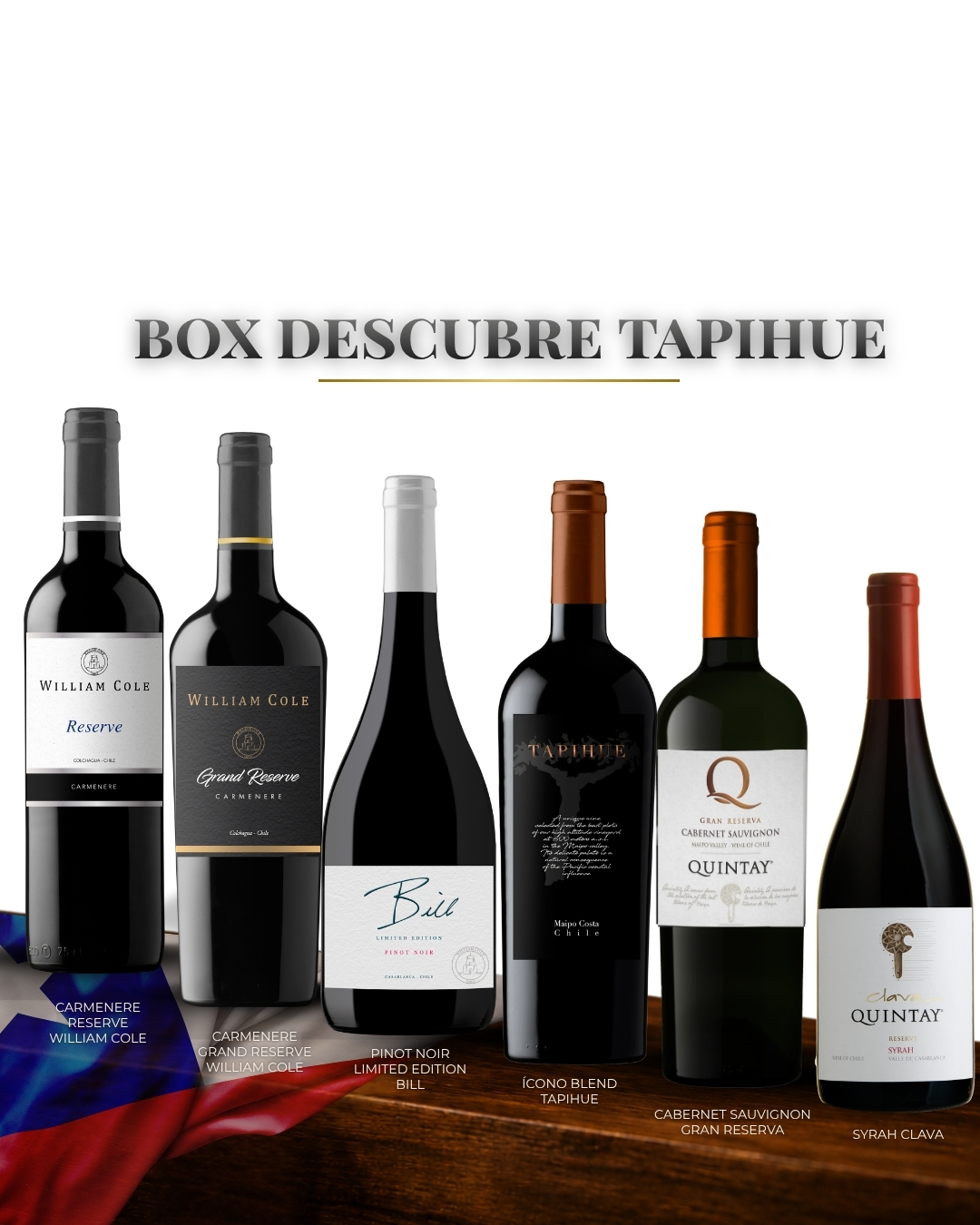Caja 6 Botellas Mix Tapihue