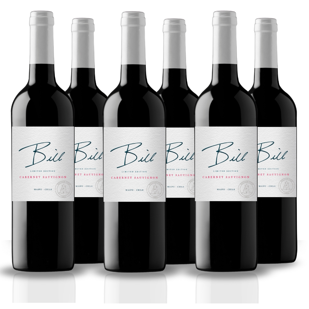 Caja 6 Botellas Cabernet Sauvignon Bill Premium